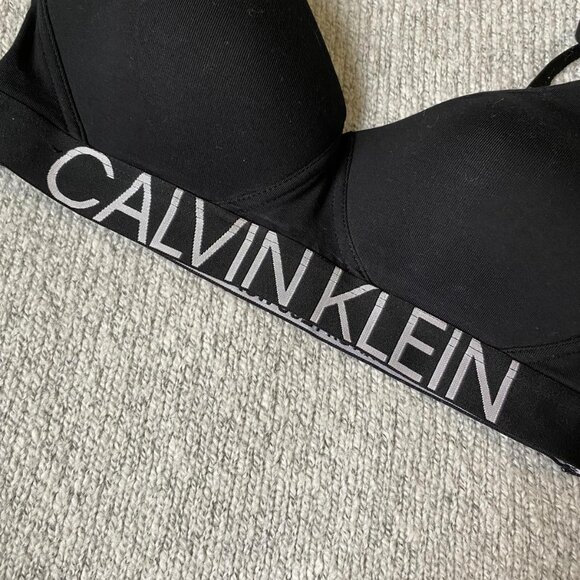 Women Bralette Lightly Padded Bra  - Black - Picture 4 of 10